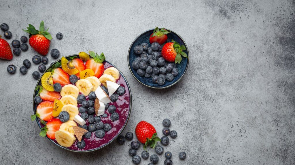 Banana Berry Acai Bowl