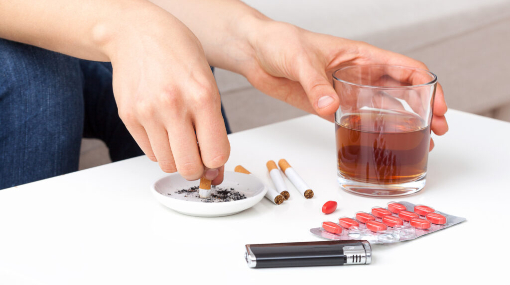 Limit Alcohol, Cigarettes, And Other Drugs