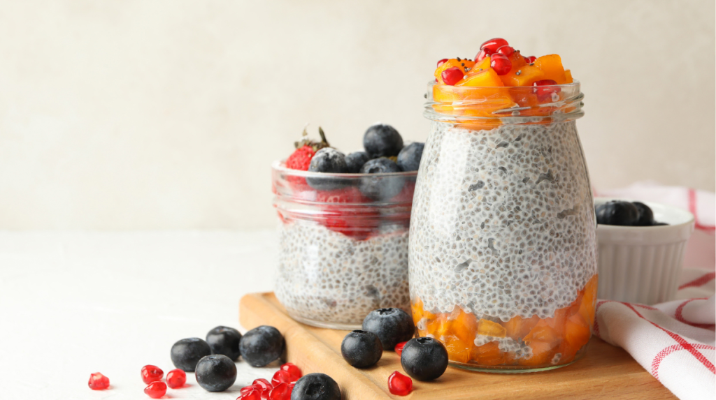 Mixed Berry Chia Pudding