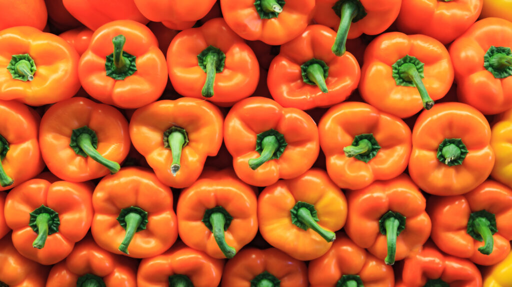 Orange Bell Peppers