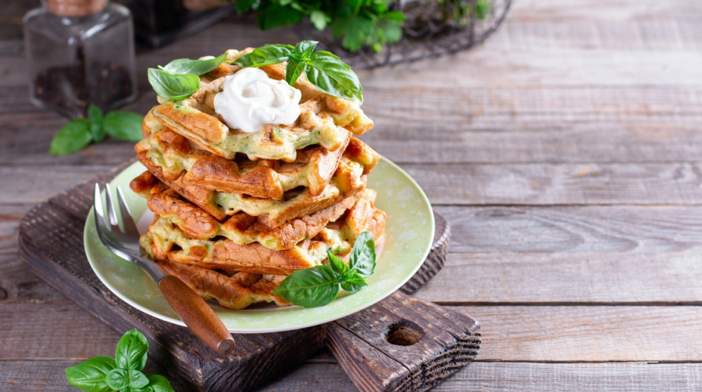 Paleo Zucchini Waffles